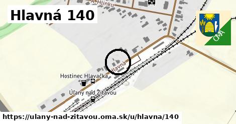 Hlavná 140, Úľany nad Žitavou