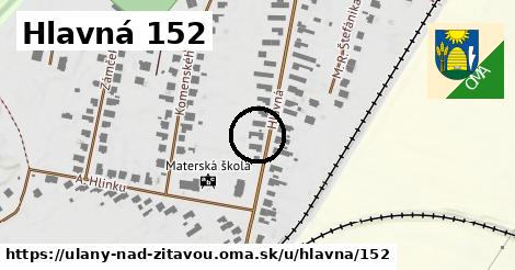 Hlavná 152, Úľany nad Žitavou