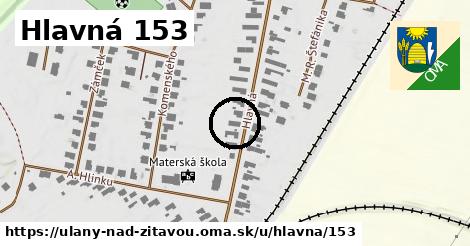 Hlavná 153, Úľany nad Žitavou