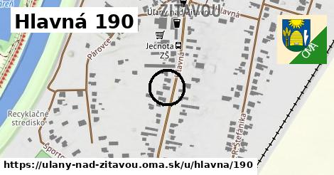 Hlavná 190, Úľany nad Žitavou