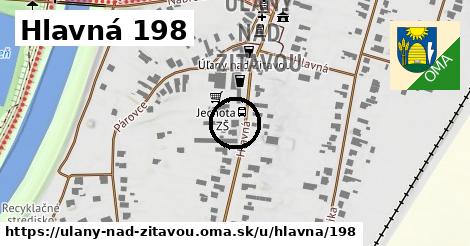 Hlavná 198, Úľany nad Žitavou