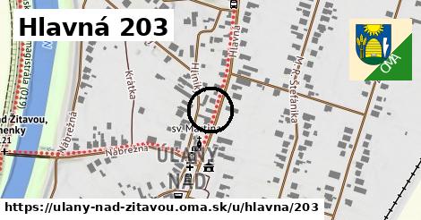 Hlavná 203, Úľany nad Žitavou