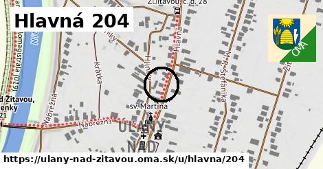 Hlavná 204, Úľany nad Žitavou