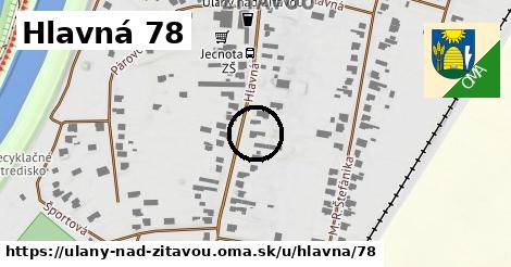 Hlavná 78, Úľany nad Žitavou