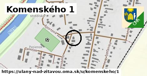 Komenského 1, Úľany nad Žitavou