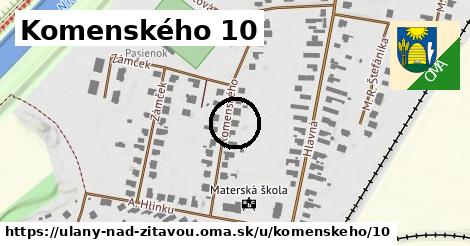 Komenského 10, Úľany nad Žitavou