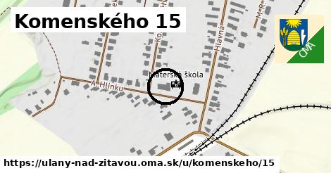 Komenského 15, Úľany nad Žitavou