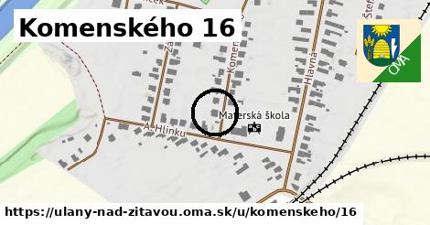 Komenského 16, Úľany nad Žitavou