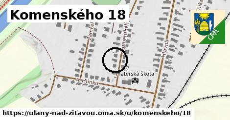 Komenského 18, Úľany nad Žitavou