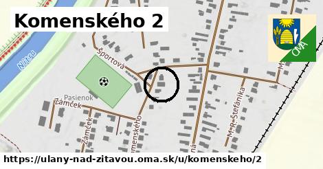 Komenského 2, Úľany nad Žitavou