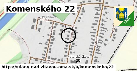 Komenského 22, Úľany nad Žitavou