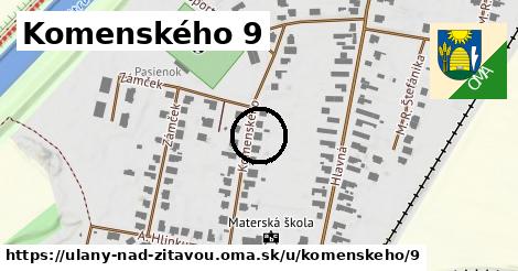 Komenského 9, Úľany nad Žitavou