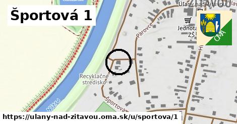 Športová 1, Úľany nad Žitavou