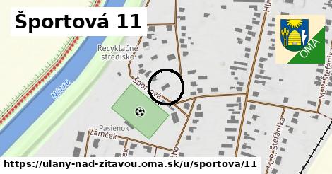 Športová 11, Úľany nad Žitavou