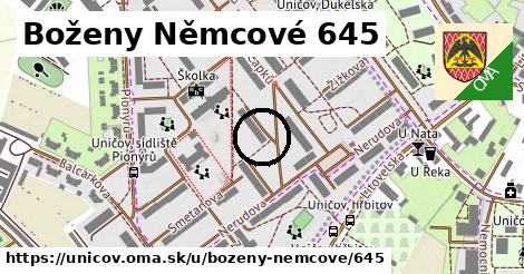 Boženy Němcové 645, Uničov