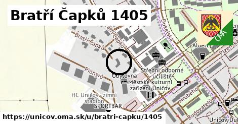 Bratří Čapků 1405, Uničov