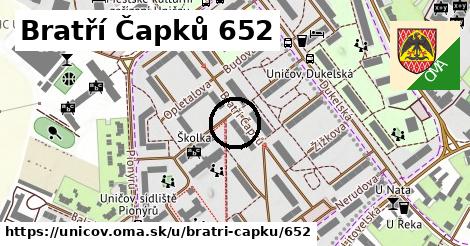 Bratří Čapků 652, Uničov