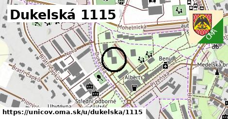 Dukelská 1115, Uničov