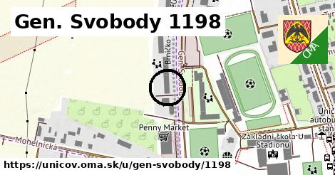 Gen. Svobody 1198, Uničov