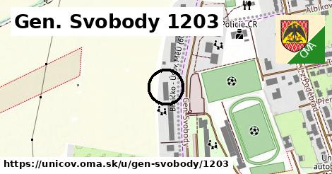 Gen. Svobody 1203, Uničov