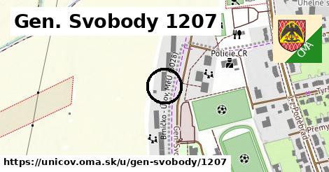 Gen. Svobody 1207, Uničov