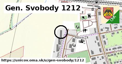 Gen. Svobody 1212, Uničov