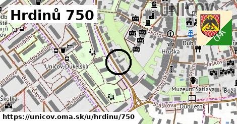 Hrdinů 750, Uničov