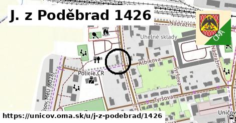 J. z Poděbrad 1426, Uničov