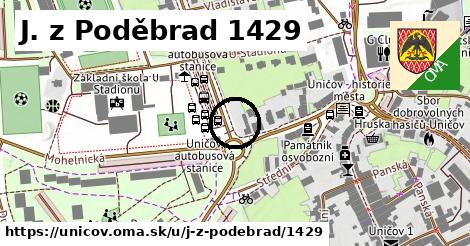 J. z Poděbrad 1429, Uničov