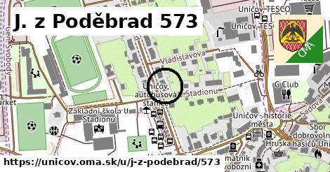 J. z Poděbrad 573, Uničov