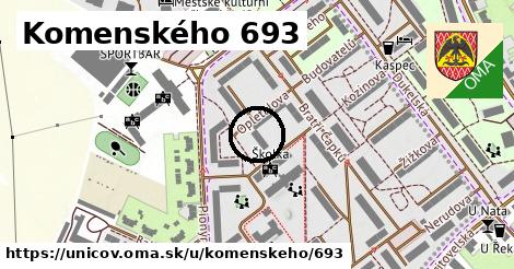 Komenského 693, Uničov