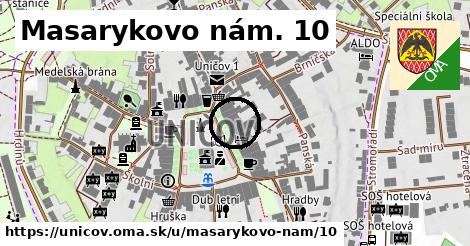 Masarykovo nám. 10, Uničov