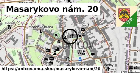 Masarykovo nám. 20, Uničov