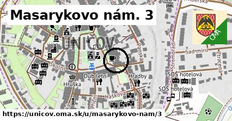 Masarykovo nám. 3, Uničov