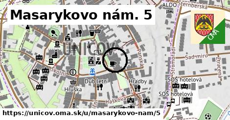 Masarykovo nám. 5, Uničov