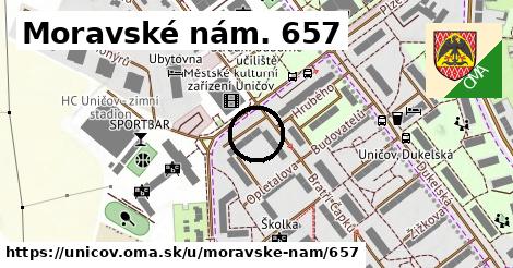 Moravské nám. 657, Uničov