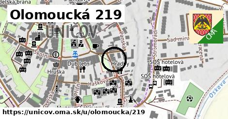 Olomoucká 219, Uničov