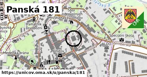 Panská 181, Uničov