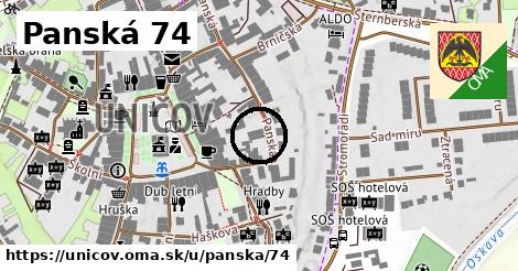 Panská 74, Uničov