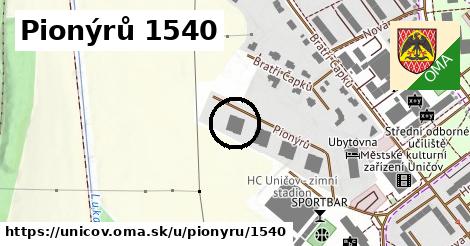 Pionýrů 1540, Uničov
