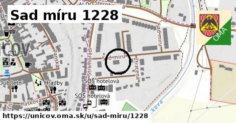 Sad míru 1228, Uničov
