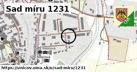 Sad míru 1231, Uničov