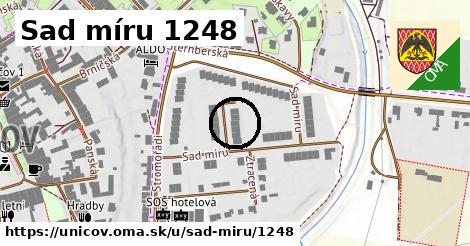 Sad míru 1248, Uničov