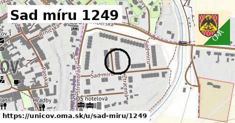 Sad míru 1249, Uničov