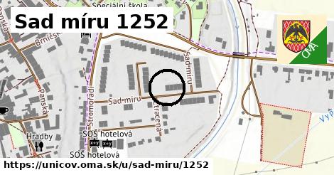 Sad míru 1252, Uničov