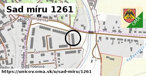 Sad míru 1261, Uničov