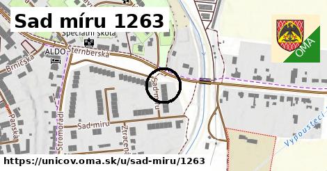 Sad míru 1263, Uničov