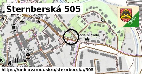 Šternberská 505, Uničov