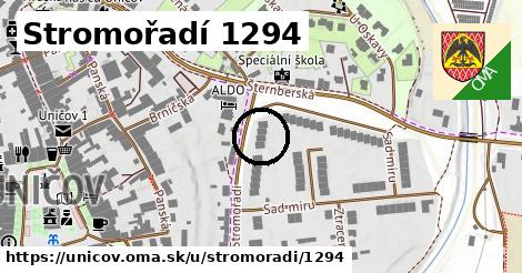 Stromořadí 1294, Uničov