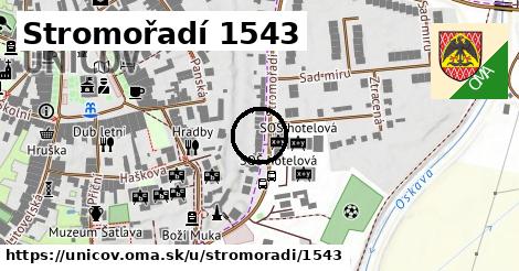 Stromořadí 1543, Uničov